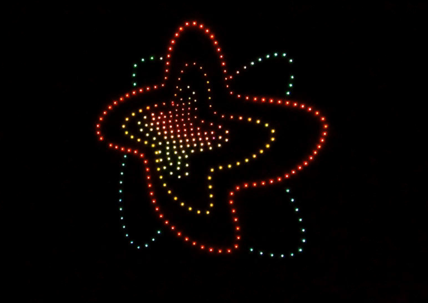 Rietberger Himmelsleuchten Drohnenshow - Logo Gartenschaupark